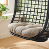 Tamsin Open Grid Weave Natural Rattan Hanging Chair by Modway / EEI-7942