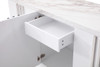 Kingsley Modern Marble & Stainless Steel Buffet / VGVCG8933-STL