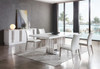 Kingsley Modern Marble & Stainless Steel Buffet / VGVCG8933-STL