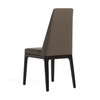 Encino - Modern Taupe & Timber Chocolate Dining Chair (Set of 2) / VGCNCPMK127-V36DX/DP20-FP