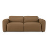 Jessop - Modern Brown Leather Sofa 2 Recliners / VGKM-KM.6399B-SOFA-Brown