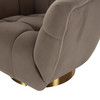 Granby - Glam Taupe Fabric and Gold Chair / VGODZW-946-CHR-1-Light Brown
