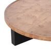 Reza - Modern Burl + Black Nesting Coffee Table Set / VGOD-LZ-336C-L-LC-336C-H-SET