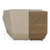Wasson - Contemporary 4-Piece Buckwheat + Taupe Coffee Table Set / VGCS-YJ-CT-25043
