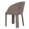 Sarkis - Modern Brownish Grey Fabric Dining Chair / VGEU-MC-7789CH-BRN