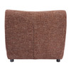 Moz - Modern Brick Red Fabric Sectional Sofa / VGEU-MC-8302SF-3-RED