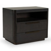Perez - Modern Dark Burl Nightstand / VGAL-I1006945-BURL