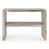 Sabino - Modern Faux Marble Concrete Nightstand / VGTP-203160-MBL
