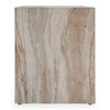 Sabino - Modern Faux Marble Concrete Nightstand / VGTP-203160-MBL