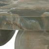 Wutai - Modern Faux Marble Concrete Round Coffee Table / VGTP-202111-MBL