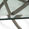 Mason Modern Glass + Grey Ash Dining Table / VGCSDT-16092-Grey-Ash