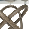 Mason Modern Glass + Grey Ash Dining Table / VGCSDT-16092-Grey-Ash