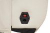 Rojas Dual Power Reclining Sofa with Drop-Down Console Greige / CS-609621PP