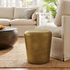 Ingot 16 Inch Brass Finish Round Side Table by Modway / EEI-7508