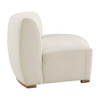 Rialta Curved Right-Arm Performance Velvet Sectional Loveseat by Modway / EEI-7735