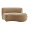 Rialta Curved Right-Arm Performance Velvet Sectional Loveseat by Modway / EEI-7735