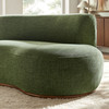 Rialta Curved Right-Arm Slub Weave Fabric Sectional Loveseat by Modway / EEI-7738
