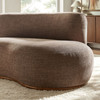 Rialta Curved Right-Arm Slub Weave Fabric Sectional Loveseat by Modway / EEI-7738