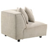 Crane 5-piece Modular Sectional Sofa Beige / CS-551931-SETA
