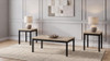 Garza 3-Piece Rectangular Coffee Table Set Greige Oak / CS-701090