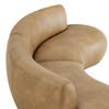 Rialta 2 Piece Curved Vegan Leather Sectional Sofa by Modway / EEI-7741