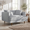 Zoya Down Filled Overstuffed Chair-and-a-Half by Modway / EEI-7744