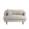 Zoya Down Filled Overstuffed Boucle Chair-and-a-Half by Modway / EEI-7746