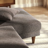 Zoya Right-Facing Down Filled Overstuffed Boucle Sectional Sofa by Modway / EEI-7756