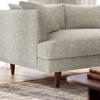 Zoya 3 Piece Down Filled Overstuffed Boucle Sectional Sofa by Modway / EEI-7757