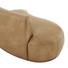 Rialta Curved Left-Arm Vegan Leather Sectional Loveseat by Modway / EEI-7782