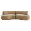 Rialta 2 Piece Curved Performance Velvet Sectional Sofa by Modway / EEI-7789