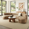 Rialta 3 Piece Curved Performance Velvet Sectional Sofa by Modway / EEI-7805