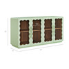 Rory 62 Inch Four-Door Scalloped Glass Sideboard by Modway / EEI-7834