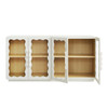 Rory 62 Inch Four-Door Scalloped Glass Sideboard by Modway / EEI-7834