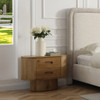 Sanya - Modern Natural White Oak Nightstand / VGVC-N2609-OAK