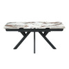 Branson Dining Table, Ceramic Top, Sandy Black | DN07830