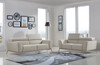 Velva Modern Beige & Brown Fabric Chair / VGMB-1677