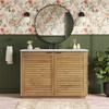 Tavira 48 Inch Shutter-Style Bathroom Vanity Cabinet by Modway / EEI-7732