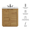 Tavira 30 Inch Shutter-Style Bathroom Vanity by Modway / EEI-7820