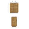 Tavira 30 Inch Shutter-Style Bathroom Vanity by Modway / EEI-7820