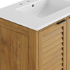 Tavira 30 Inch Shutter-Style Bathroom Vanity by Modway / EEI-7820