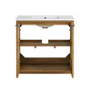 Tavira 36 Inch Shutter-Style Bathroom Vanity by Modway / EEI-7822