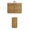 Tavira 48 Inch Shutter-Style Bathroom Vanity by Modway / EEI-7824