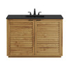 Tavira 48 Inch Shutter-Style Bathroom Vanity by Modway / EEI-7825