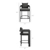 Tahoe Outdoor Patio Patio Aluminum Counter Stools Set of 2 by Modway / EEI-8108