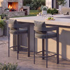 Tahoe Outdoor Patio Patio Aluminum Counter Stools Set of 2 by Modway / EEI-8108