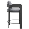 Tahoe Outdoor Patio Patio Aluminum Counter Stools Set of 2 by Modway / EEI-8108