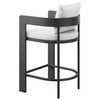 Tahoe Outdoor Patio Patio Aluminum Counter Stools Set of 2 by Modway / EEI-8108