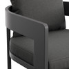 Tahoe Outdoor Patio Patio Aluminum Bar Chairs Set of 2 by Modway / EEI-8109