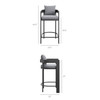 Tahoe Outdoor Patio Patio Aluminum Bar Chairs Set of 2 by Modway / EEI-8109